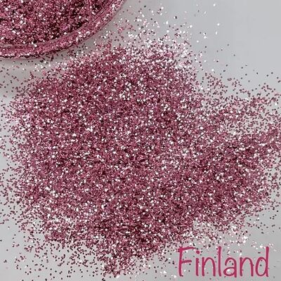 FINLAND Limited Edition HIGH SPARKLE Pink Fine Glitter - 10g Cos