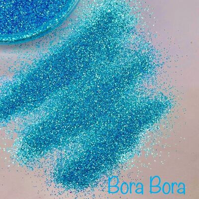 BORA BORA Limited Edition HIGH SPARKLE Blue Fine Glitter - 10g