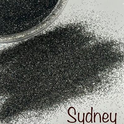 SYDNEY Limited Edition HIGH SPARKLE Brown /Black Fine Glitter - 10g Cosmetic Gl
