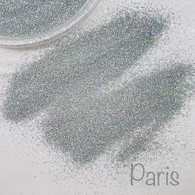 PARIS Limited Edition HIGH SPARKLE Silver Fine Glitter - 10g Cos