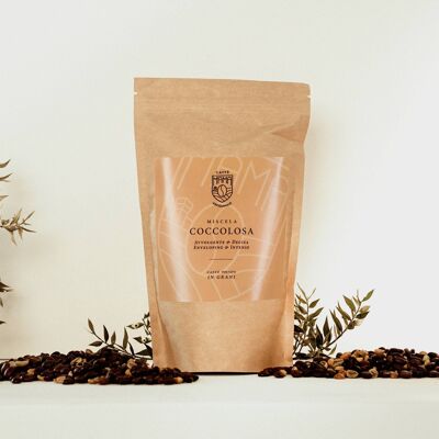 COCCOLOSA Mélange riche et doux, 250g de grains de café torréfiés