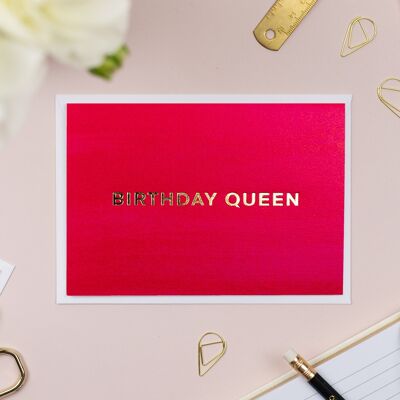 Birthday Queen Card