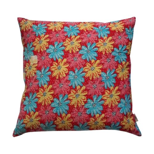 Coussin en Kantha N°114