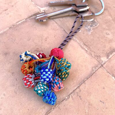 Multicolor Knotted Key Hangers