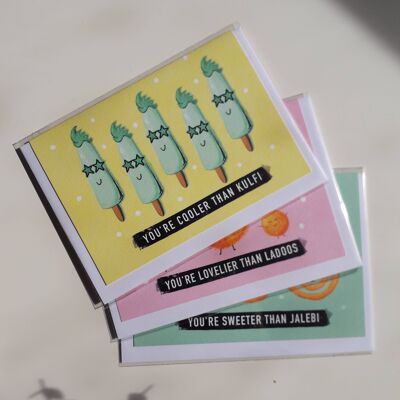 A-cute samosa punny card