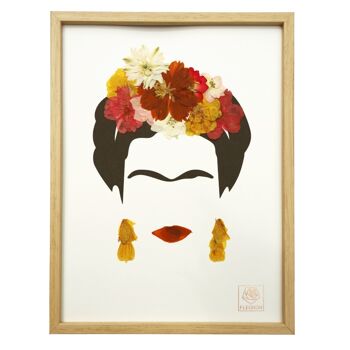 Herbier de fleurs séchées - Frida Kahlo S 1