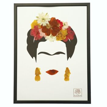 Herbier de fleurs séchées - Frida Kahlo S 2