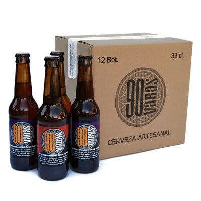 Caja Degustación de 12 Cervezas