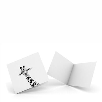 Girafe - Pack de 4 Cartes de Note