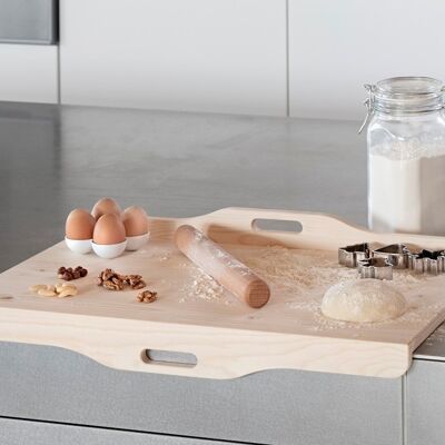 Pasta board / baking board small - the compact version for bread, pasta and cookies
