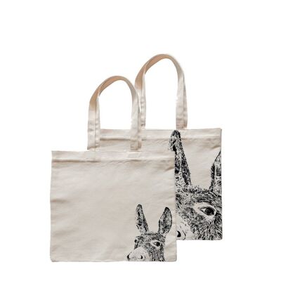 Burro - Bolso Shopper Cuadrado