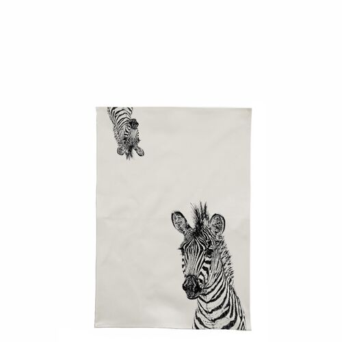 Zebra - Tea Towel