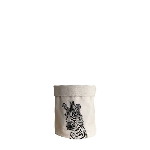 Zebra - Small Pot Bag