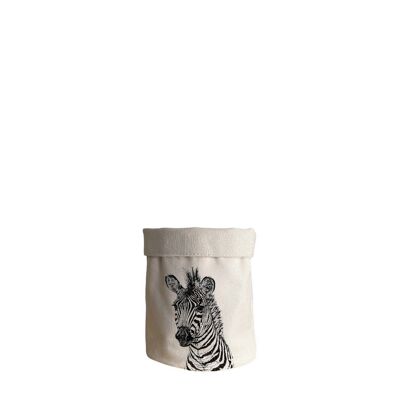 Zebra - Bolsa pequeña para macetas