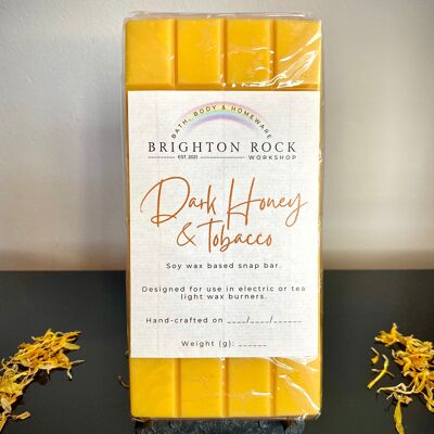 Dark Honey & Tobacco Snap Bar 90g