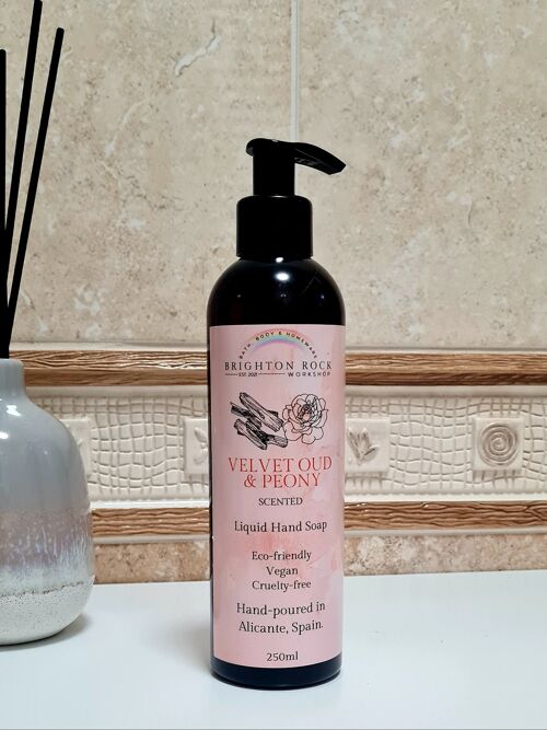 Liquid Hand & Body Soap - Velvet Oud & Peony