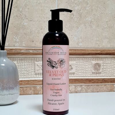 Liquid Hand & Body Lotion - Velvet Oud & Peony