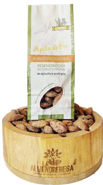 Amandes grillées au sel et herbes aromatiques Pepita de Oro