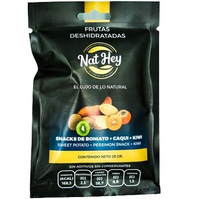 NatHey di patate dolci, cachi e kiwi disidratato