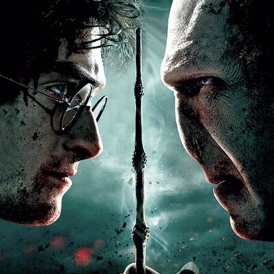 Poster PVC 3D Harry Potter Fan Art duo/dobby