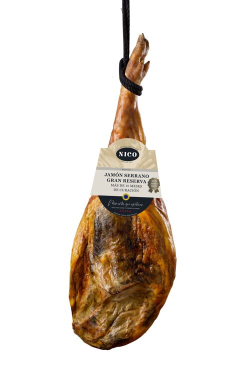 Jamón Serrano Gran Reserva +15 meses