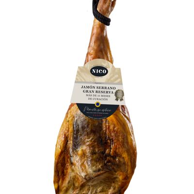 Jambon Serrano Grande Réserve +15 mois