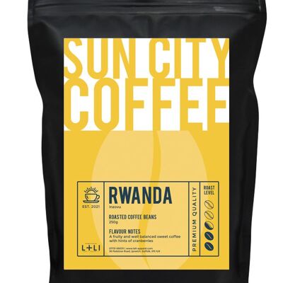Sun City Coffee - Rwanda - Roasted Coffee Bean - 250g