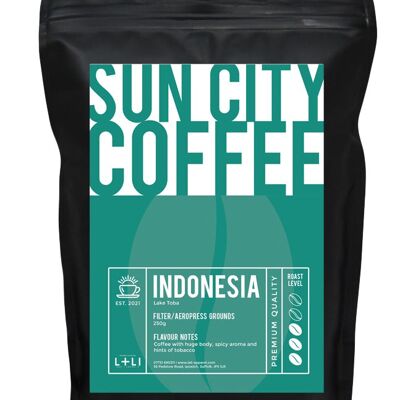 Sun City Coffee - Indonesia - Ground for filter / Aeropress - 250g