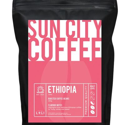 Sun City Coffee - Ethiopia Limu - Roasted Coffee Bean - 250g