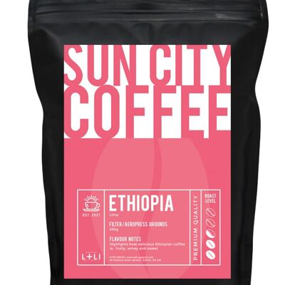 Sun City Coffee - Ethiopia Limu - Ground for filter / Aeropress - 250g