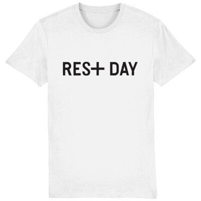 RES+ DAY Tee '21 in GRE/WHITE/COTTON PINK - White