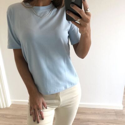 Merle Tee - Light blue