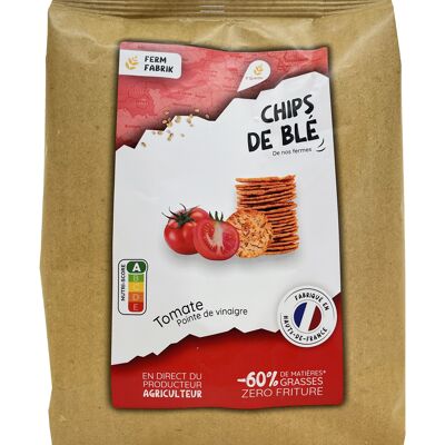 Chips artisanales de Blé fermier  - Tomate fraîche