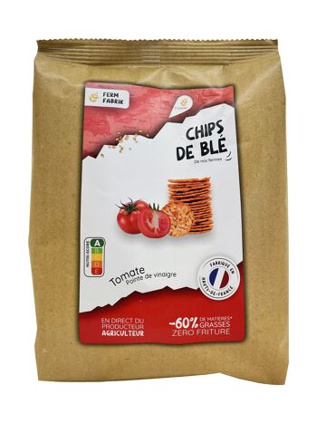 Chips artisanales de Blé fermier  - Tomate fraîche 1