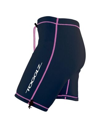 Short de bain Conni incontinence Togglz noir/rose adulte 1