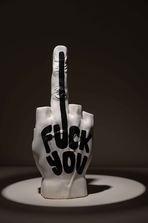 Fvck You, Modern Sculpture for Home Decoration