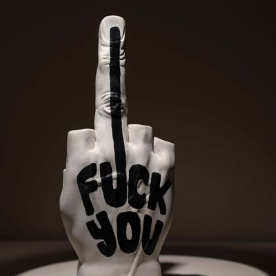 Fvck You, Escultura Moderna para la Decoración del Hogar