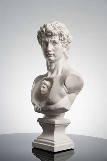 David & Aphrodite, Sculpture Moderne pour la Décoration de la Maison 2