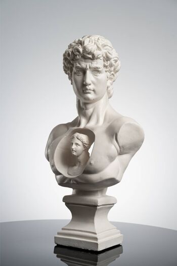 David & Aphrodite, Sculpture Moderne pour la Décoration de la Maison 3