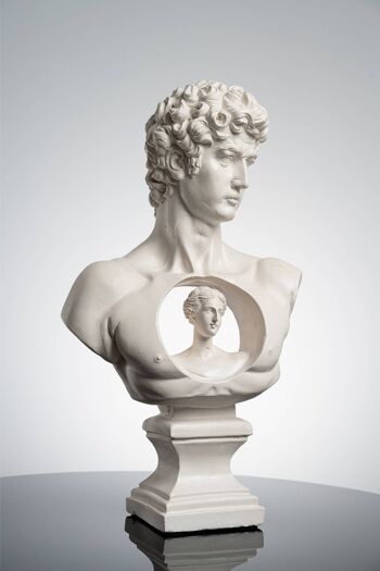 David & Aphrodite, Sculpture Moderne pour la Décoration de la Maison 5