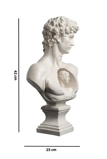 David & Aphrodite, Sculpture Moderne pour la Décoration de la Maison 6