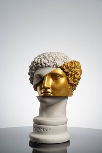 Golden Boy Hermes, Sculpture moderne pour la décoration de la maison 2