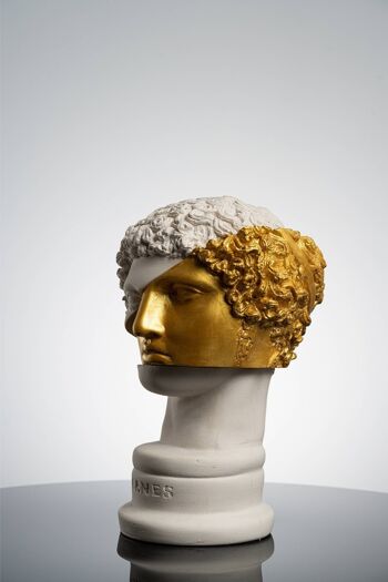 Golden Boy Hermes, Sculpture moderne pour la décoration de la maison 4