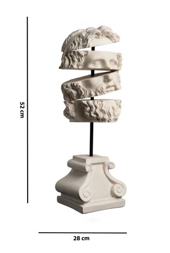 Zeus d'Olympe, sculpture moderne pour la décoration de la maison 6