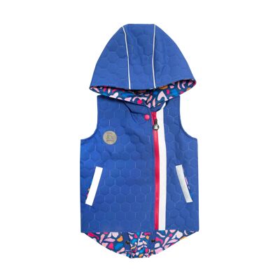 Kids Softshell vest with patent - Girls Rules
