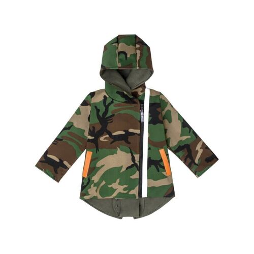 Kids Softshell jacket with Patent - Camo