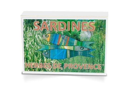 Boite collector - Sardines à l’huile d’olive bio* et aux herbes bio*﻿ - 1/6