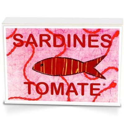 Caja de coleccionista - Sardinas en aceite de oliva ecológico* y tomates ecológicos*﻿ - 1/6
