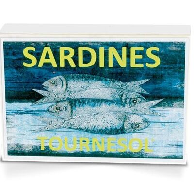 Collector's box - Sardines in organic* sunflower oil - 1/6