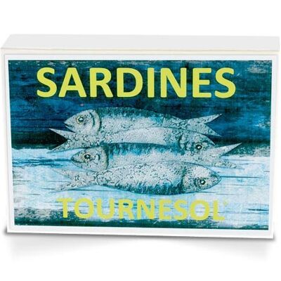 Collector's box - Sardines in organic* sunflower oil - 1/6
